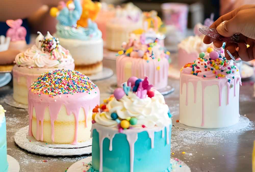 finished cakes